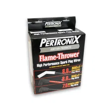 Flame-Thrower Spark Plug Wires 8 cyl Custom Fit Black image 4