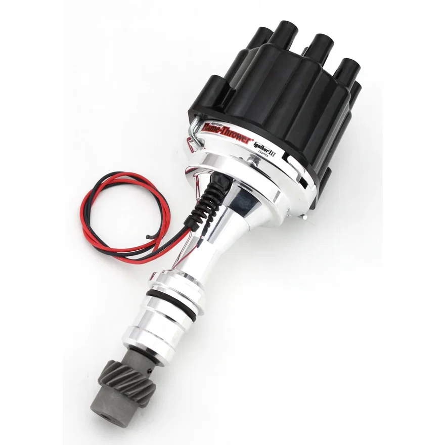 Dist Billet I3 Oldsmobile V8 Non/Vac Blk Cap