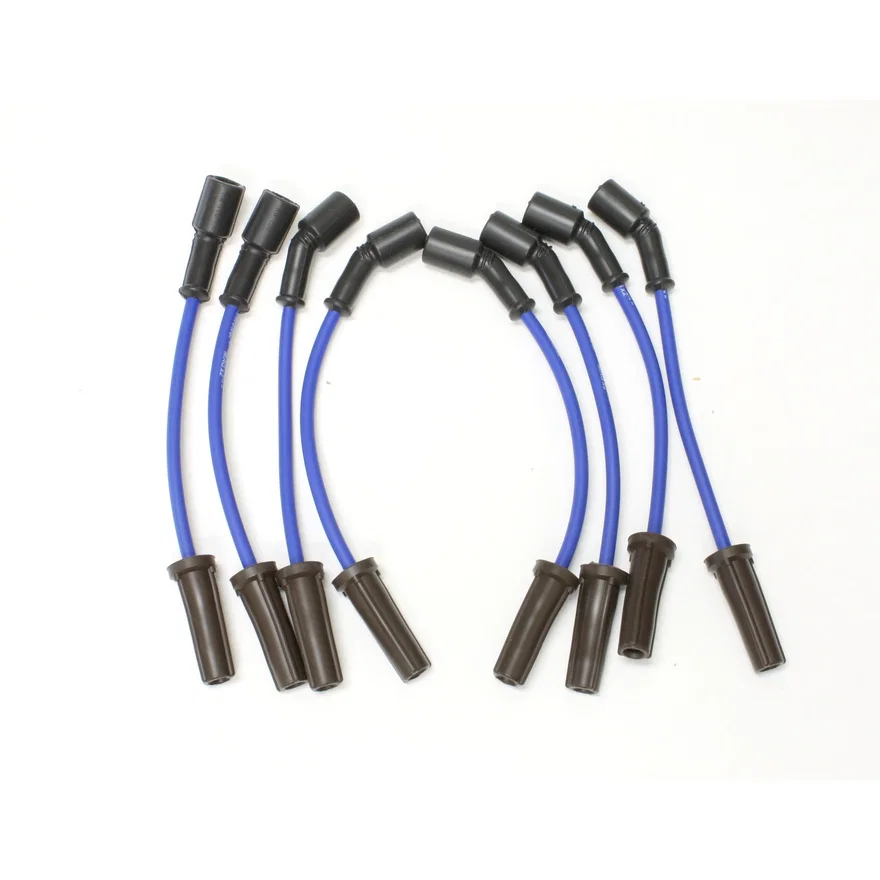 Flame-Thrower Spark Plug Wires 8 cyl 8mm 2010-2013 GM LS3 Blue