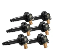 Coil Flame-Thrower Ford V6 EcoBoost 3.5L;3-Pin Brown;Set of 6; 2011-20 image 1