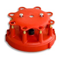 D4001 Flame-Thrower HEI Distributor Cap and Rotor Kit Red image 2