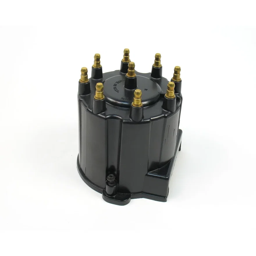Flame-Thrower Distributor Cap HEI/EST Black