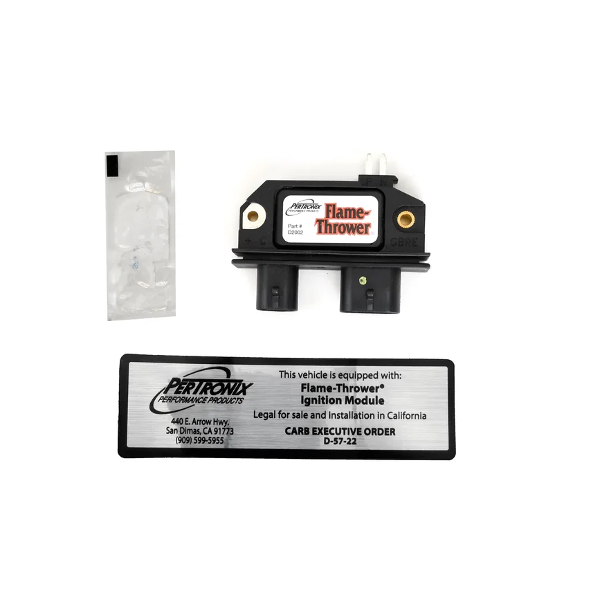 FLAME-THROWER 8-PIN HEI MODULE. REPLACMENT MODULE FOR GM 8-CYLINDER HEI DISTRIBUTORS FROM 1985-94