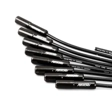 Flame-Thrower Spark Plug Wires 8 cyl Universal 180 Black Ceramic Boot; 8MM Black Wire image 3
