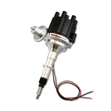 Dist Billet AMC/Jeep/IH L6 Vac Blk Cap image 1