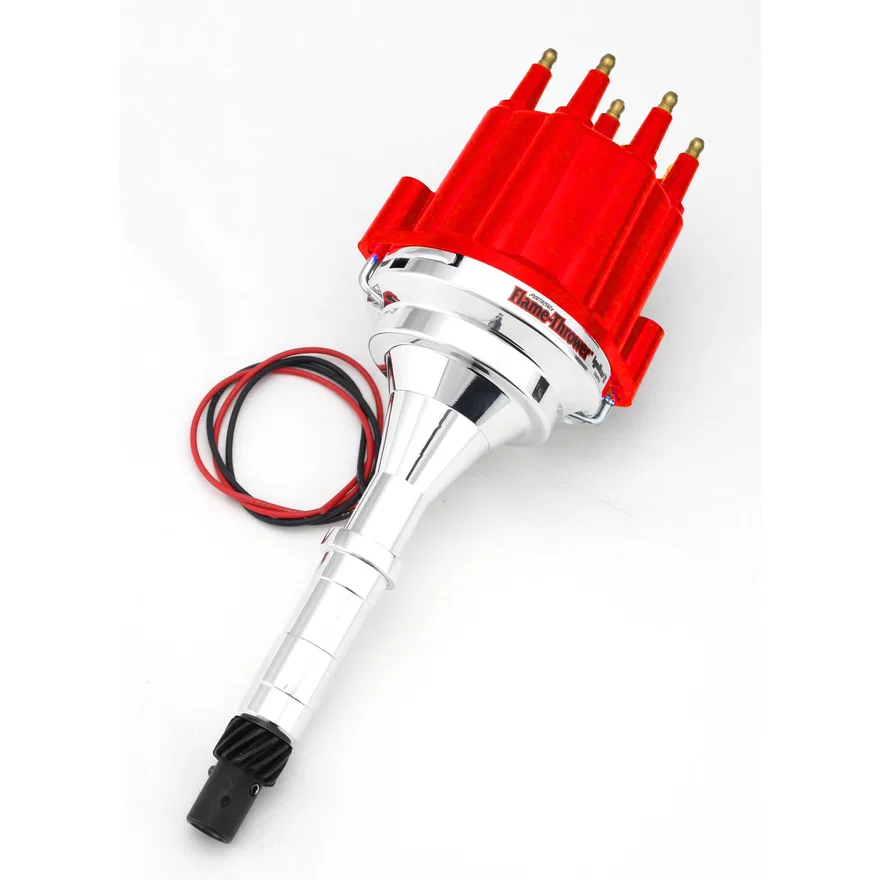 Dist Billet AMC V8 Non/Vac Red Male Cap
