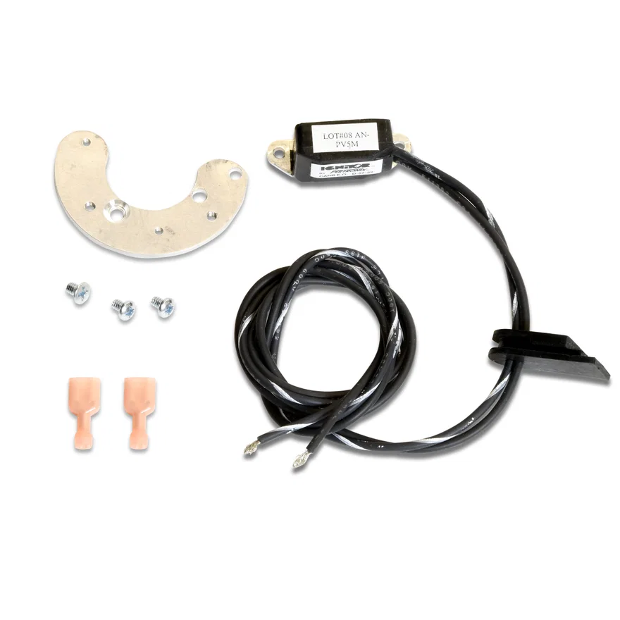 REPLACEMENT ORIGINAL IGNITOR MODULE FOR ALL FLAME-THROWER "STOCK-LOOK" 4-CYLINDER 23D STYLE DISTRIBUTORS. 12-VOLT POSITIVE EARTH