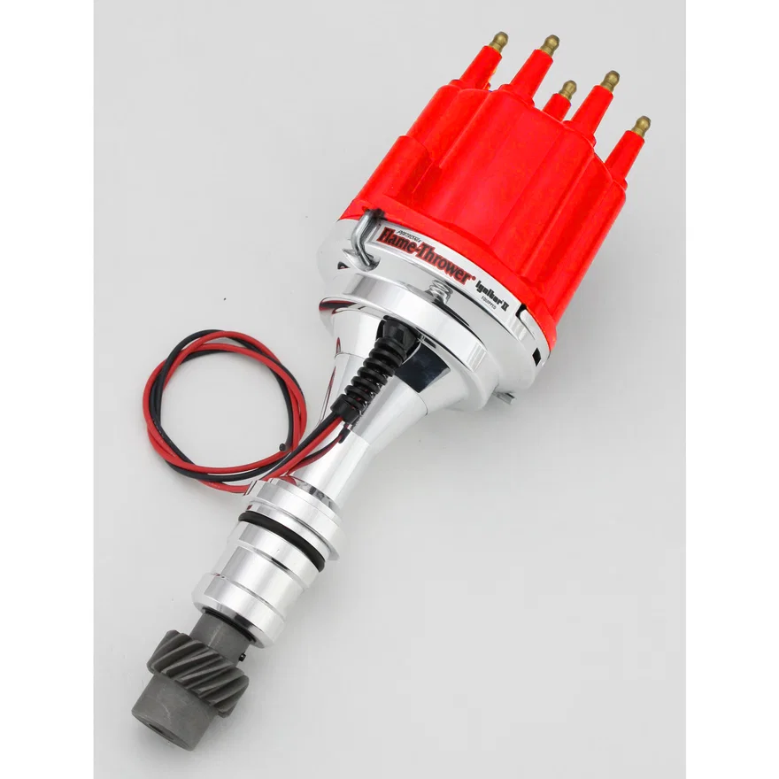Dist Billet Oldsmobile V8 Non/Vac Red Male Cap