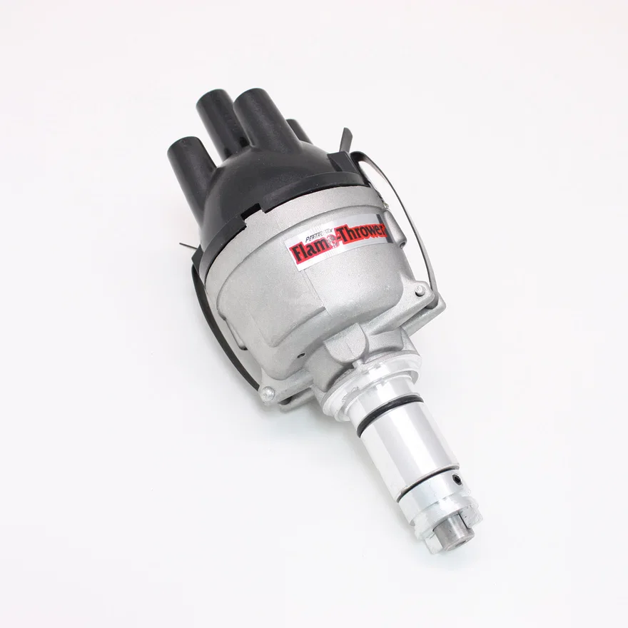 Dist British 23D 4 cyl cast Ignitor II  top exit cap for MG MGB