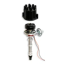 Dist Cast Chevy SB/BB blk cap image 2