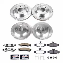 Front and Rear Z26 STREET BRAKE KIT for Chevrolet Corvette image 2
