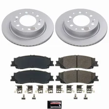 Rear Z17 COATED BRAKE KIT for Toyota Tacoma image 1