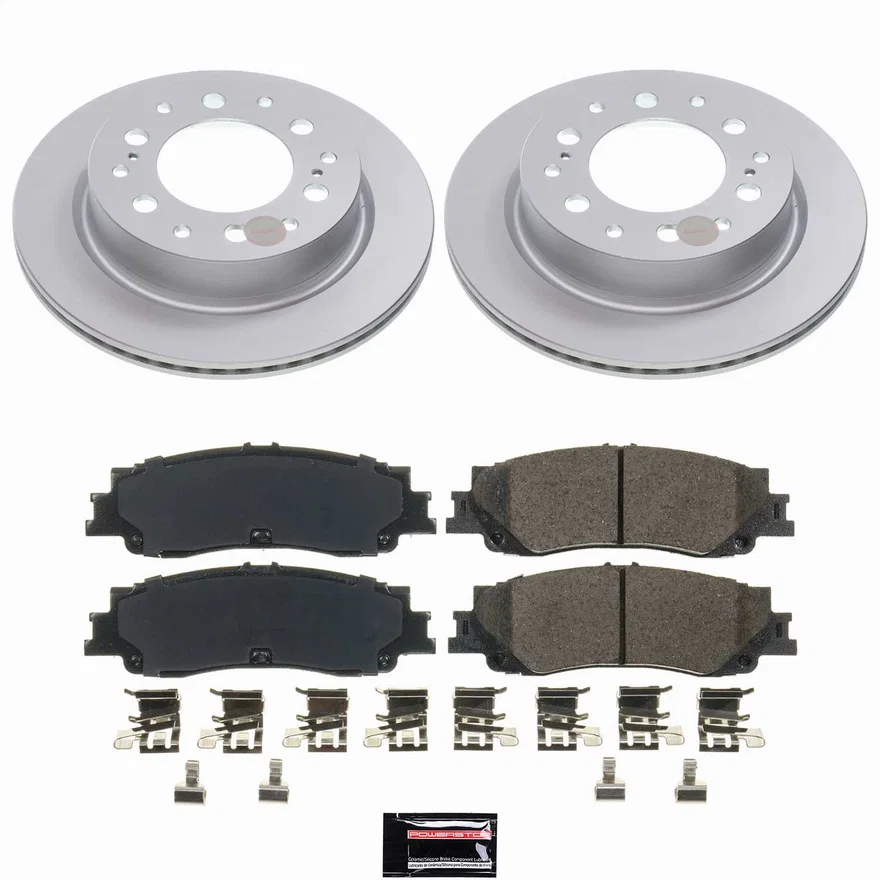 Rear Z17 COATED BRAKE KIT for Toyota Tacoma