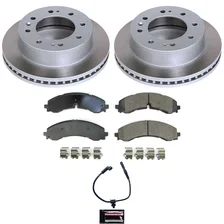 Front SEMI-COATED ROTOR KIT image 1