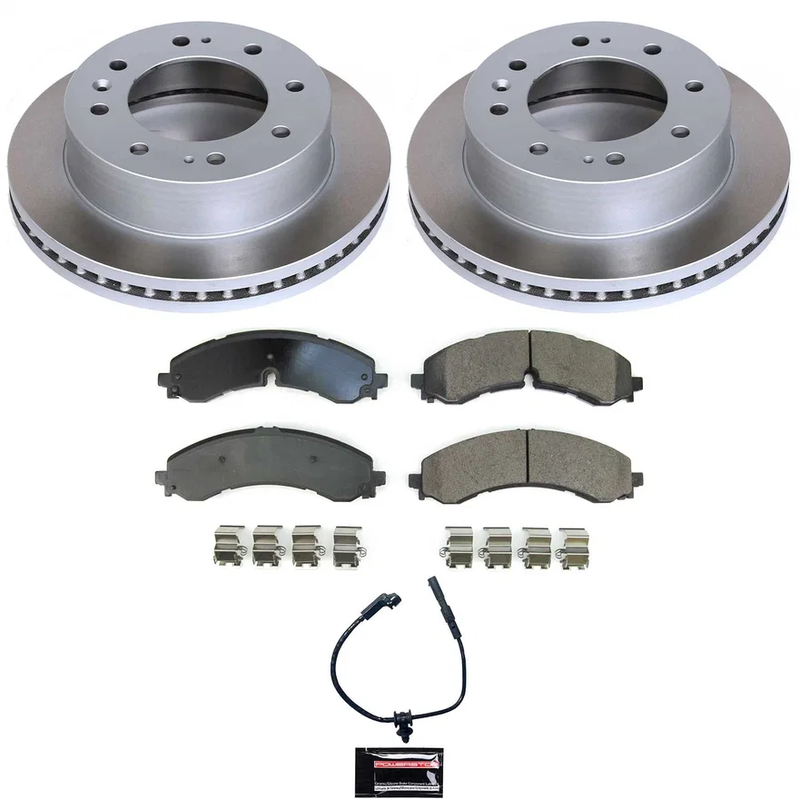 Front SEMI-COATED ROTOR KIT