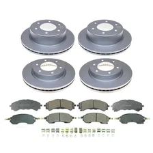 Front and Rear Z17 COATED BRAKE KIT for Ford Bronco image 1