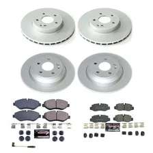 Front and Rear Z17 COATED BRAKE KIT for Mercedes-Benz Metris image 2