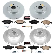 Front and Rear Z23 COATED BRAKE KIT for Mercedes-Benz image 2