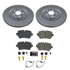 Rear Z23 COATED BRAKE KIT for Audi image 1