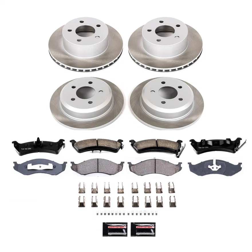 SEMI-COATED ROTOR KIT for Jeep Grand Cherokee