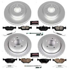 Front and Rear Z23 COATED BRAKE KIT for BMW 325xi image 2