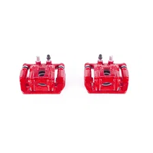 Rear RED CALIPER PAIR W/BRKT for Honda CR-V image 2