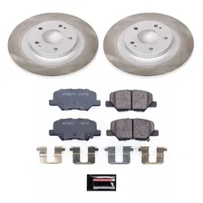 Rear SEMI-COATED ROTOR KIT for Mitsubishi image 1