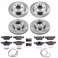Front and Rear AUTOSPECIALTY BRAKE KIT for BMW 128i image 2