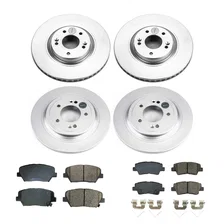 Front and Rear Z17 COATED BRAKE KIT for Hyundai Nexo image 2