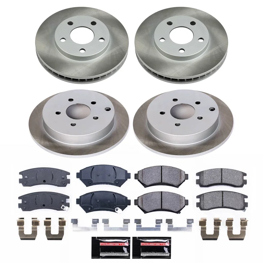 Front and Rear Z23 EVOLUTION BRAKE KIT for Kia Soul