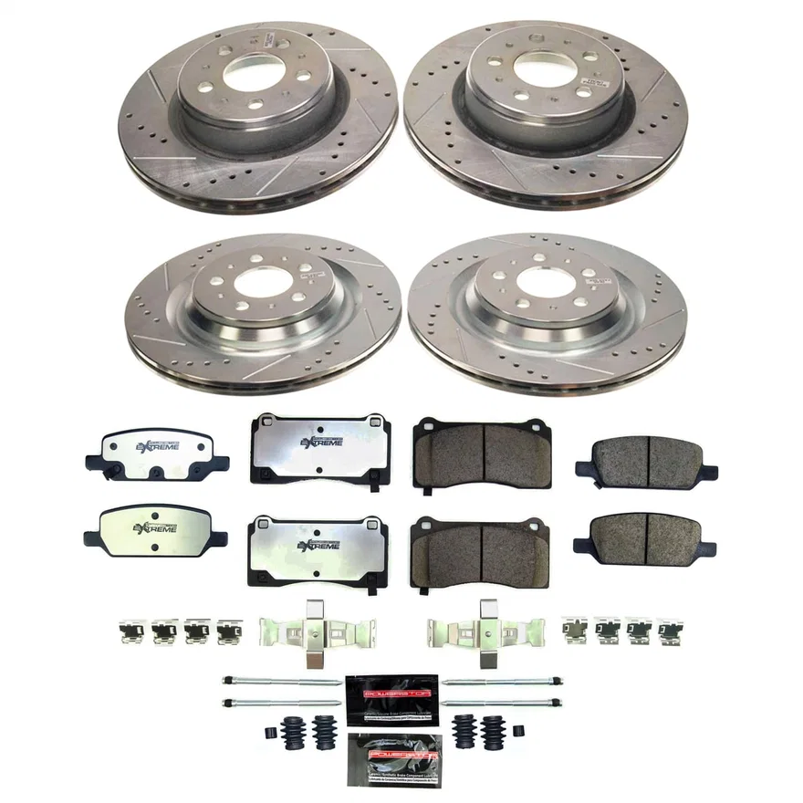 Front and Rear Z26 STREET BRAKE KIT for Tesla 3