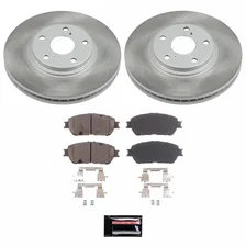 Front SEMI-COATED ROTOR KIT for Lexus image 1