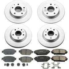 Front and Rear Z17 COATED BRAKE KIT for Mazda image 2