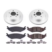 Rear Z17 COATED BRAKE KIT for Ford image 2