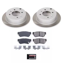 Rear SEMI-COATED ROTOR KIT image 1