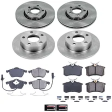 Front and Rear AUTOSPECIALTY BRAKE KIT for Volkswagen Passat image 2