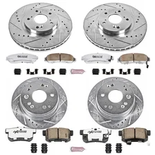 Front and Rear Z26 STREET BRAKE KIT for Acura CL image 2