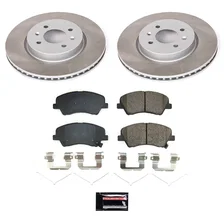 Front SEMI-COATED ROTOR KIT image 1