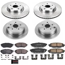 Front and Rear AUTOSPECIALTY BRAKE KIT for Subaru WRX image 2