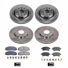 Front and Rear AUTOSPECIALTY BRAKE KIT for Jeep image 2