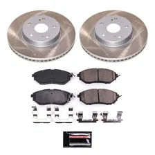 Front SEMI-COATED ROTOR KIT for Subaru Legacy image 1
