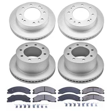 Front and Rear Z17 COATED BRAKE KIT image 2
