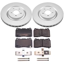 Front Z17 COATED BRAKE KIT for Ford Mustang image 2