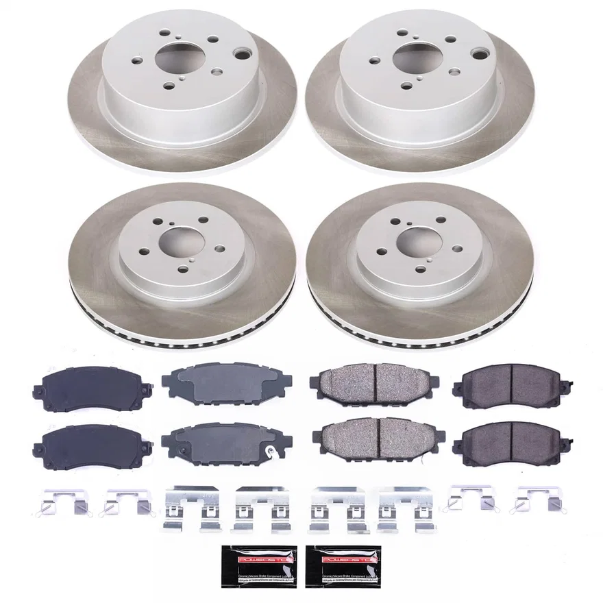 SEMI-COATED ROTOR KIT for Subaru Impreza