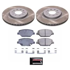 Front SEMI-COATED ROTOR KIT image 1
