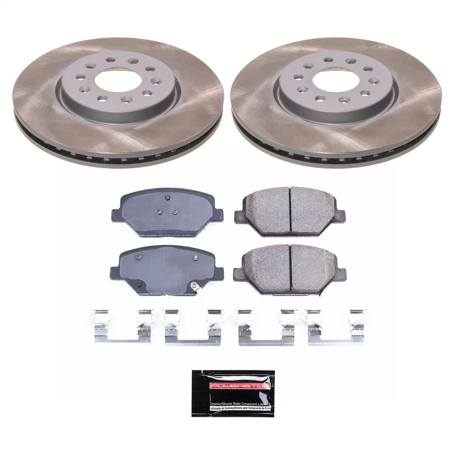 Front SEMI-COATED ROTOR KIT