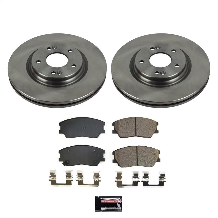 Front AUTOSPECIALTY BRAKE KIT for Kia Soul