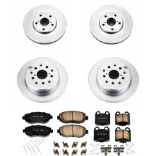 Front and Rear Z17 COATED BRAKE KIT for Lexus image 2