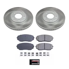 Front SEMI-COATED ROTOR KIT image 1