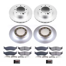 Front and Rear Z17 COATED BRAKE KIT for Ford image 2